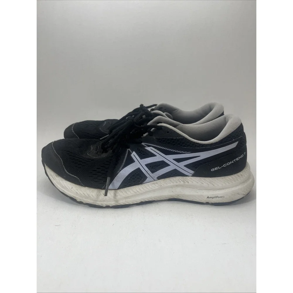 Size 10 - ASICS Gel Contend 7 Black Lilac Opal W